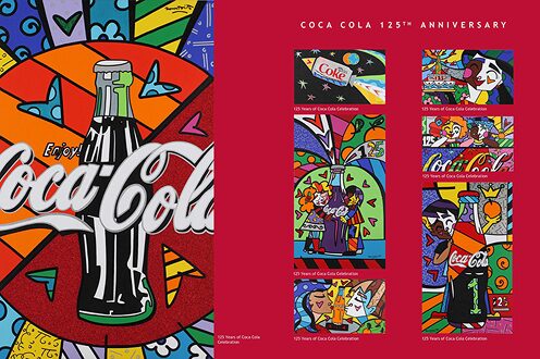 コカコーラ社 125周年作品を制作